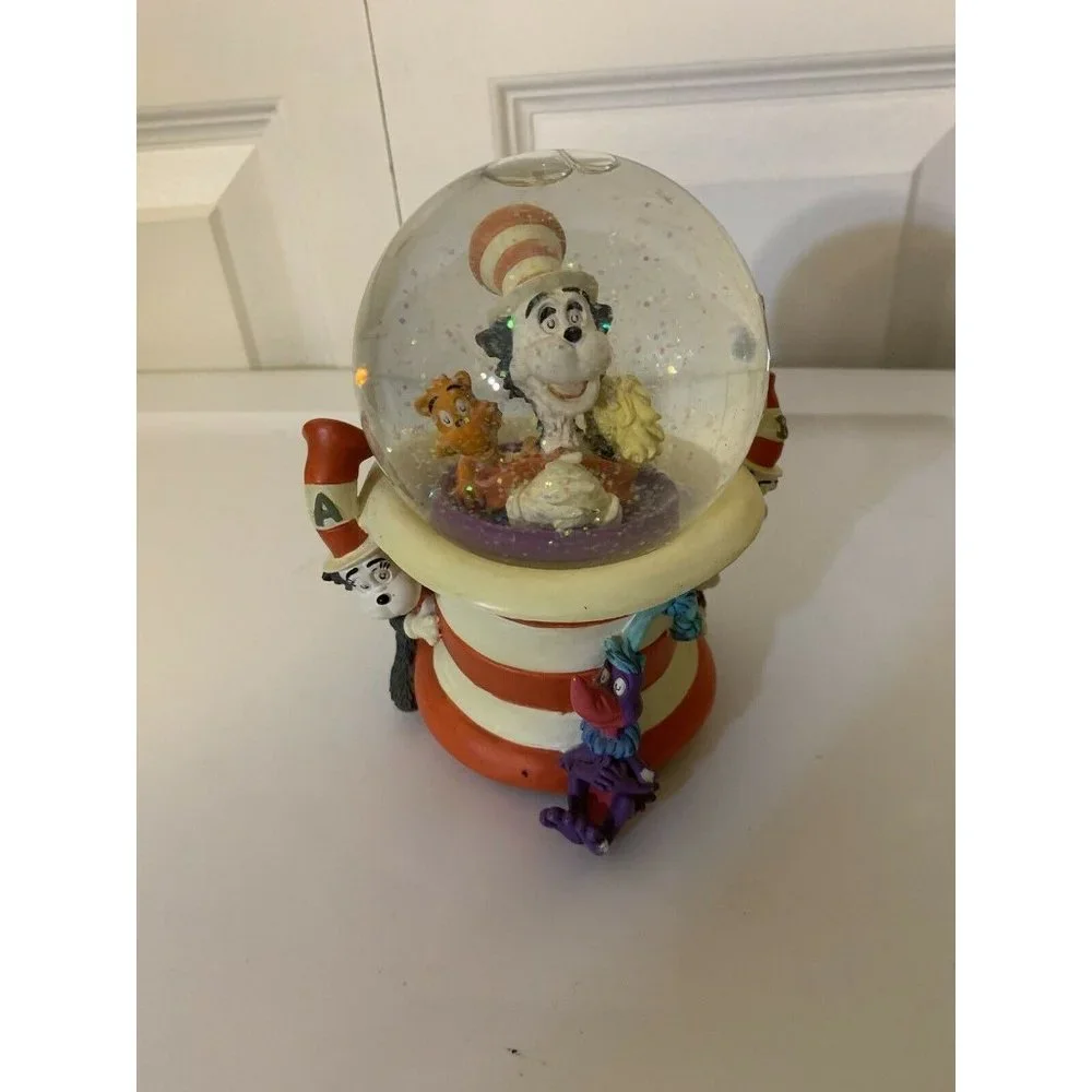 Dr. Seuss The Cat in the Hat‎ Snowglobe musical that’s what friends are f…